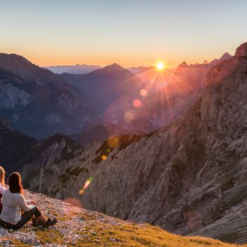 Sonnenaufgang über den Gesäusebergen | © Andreas Hollinger | Andreas Hollinger