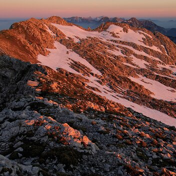 Buchsteinplateau im fruehen Morgenlicht | Herfried Marek