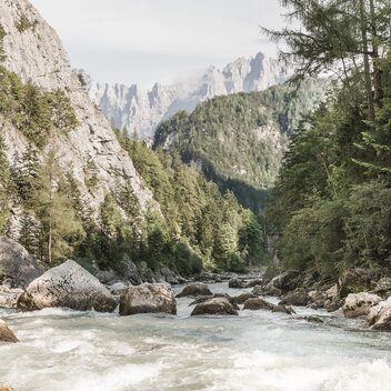 View from the Enns into the Hochtor group | © Andreas Hollinger | Andreas Hollinger