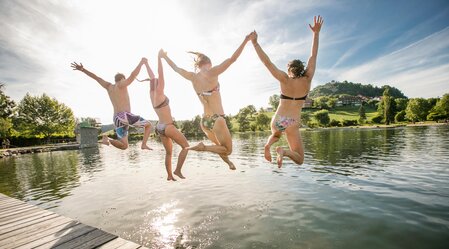 Juhu! Ab ins Seebad Riegersburg | © Thermen- & Vulkanland | Harald Eisenberger