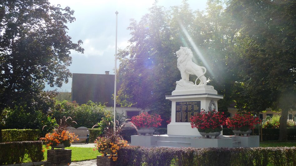Kriegerdenkmal in der Gemeinde Großwilfersdorf | © Gemeinde Großwilfersdorf
