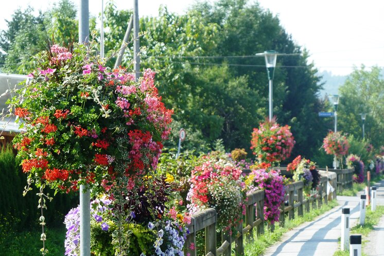 Blumenbrücke Riegersdorf | © Thermen- & Vulkanland | © Gemeinde Großwilfersdorf