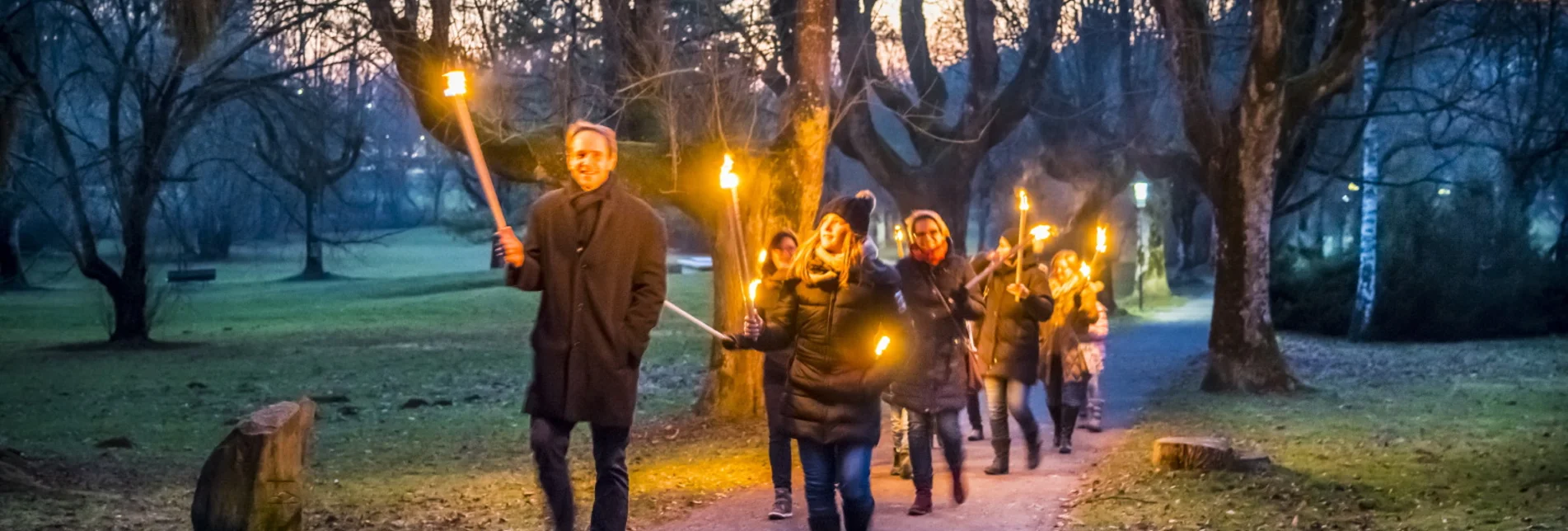 Silvesterfackelwanderung in Bad Gleichenberg | © Thermen- & Vulkanland | Werner Krug