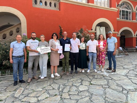 Moldawische Studienreise zu Besuch im Thermen- & Vulkanland