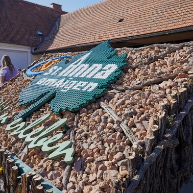 St. Anna am Aigen Wagen beim Winzerumzug