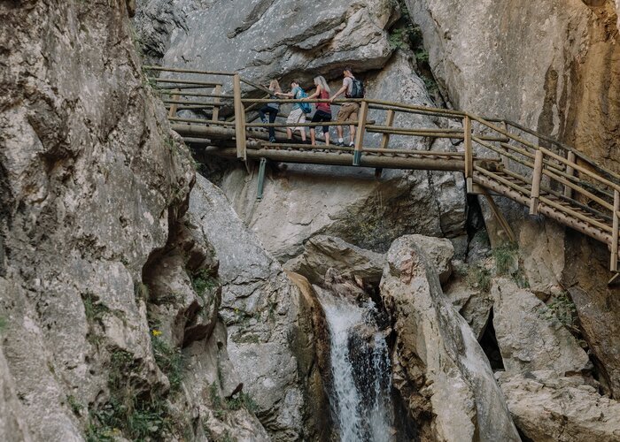 Durch die Bärenschützklamm wandern in der Oststeiermark | © TV Oststeiermark | studio draussen