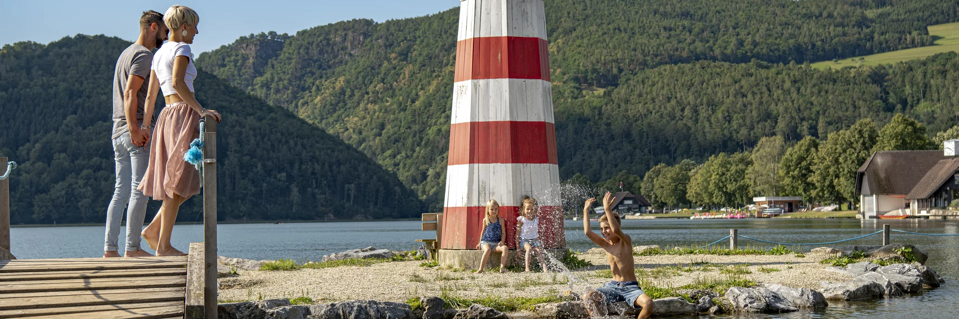 Wasserspaß am Stubenbergsee für die ganze Familie in der Oststeiermark | © TV Oststeiermark | Rene Strasser Wasserspaß am Stubenbergsee für die ganze Familie in der Oststeiermark | © TV Oststeiermark | Rene Strasser