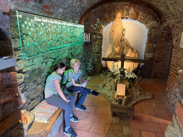 Friedensgrotte Innenbereich