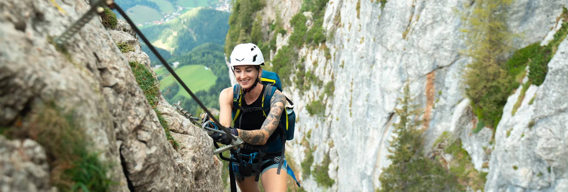 Climbing in the Almenland Nature Park in Eastern Styria | ©  Oststeiermark Tourismus | RKP Marketing