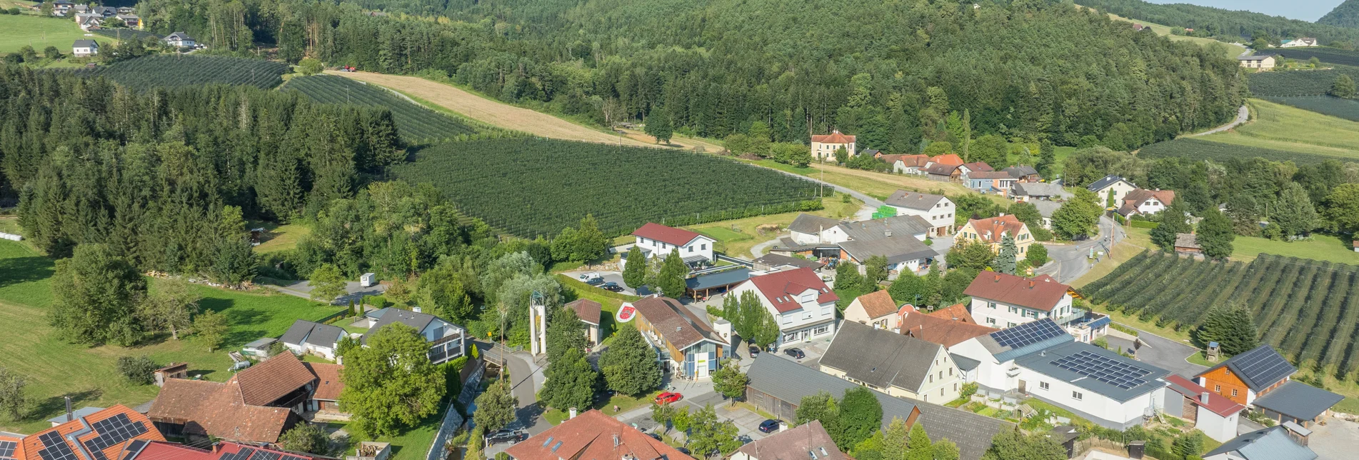 Luftaufnahme Floing im ApfelLand