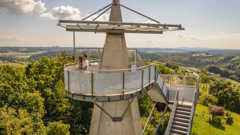 Aussichtsturm Kleeberg in Gleisdorf in der Oststeiermark