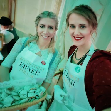 Pöllauer Lebkuchen als Damenspende beim Steirerball