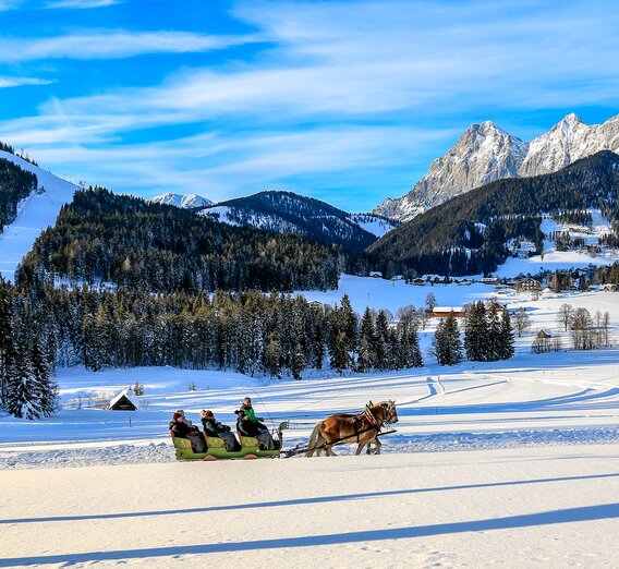 Pferdeschlittenfahrt Ramsau | © photo-austria / Hans Simonlehner | Michael Simonlehner | © photo-austria / Hans Simonlehner