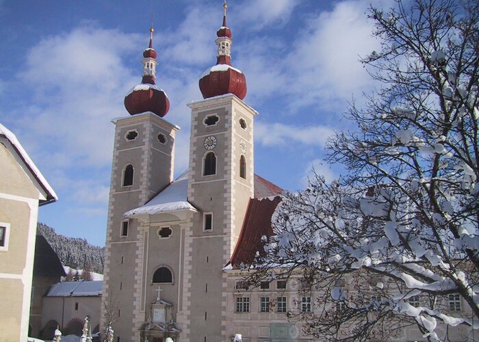 Stift St. Lambrecht Winter | © Benediktinerstift St. Lambrecht