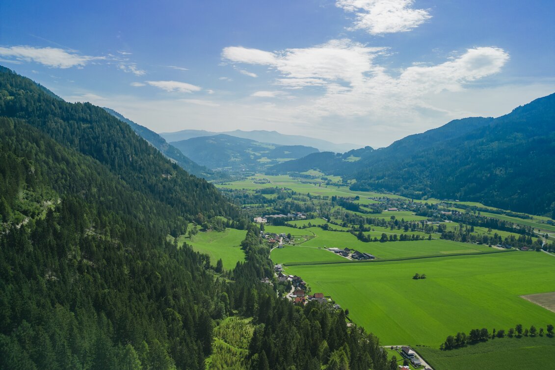Landschaft von oben