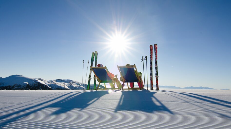 Sonnenskilauf auf der Turracher Höhe