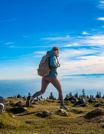 Hiking at Schöckl mountain