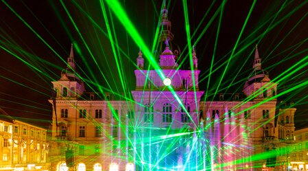 Silvesterspektakel am Grazer Hauptplatz | © Graz Tourismus | Harry Schiffer