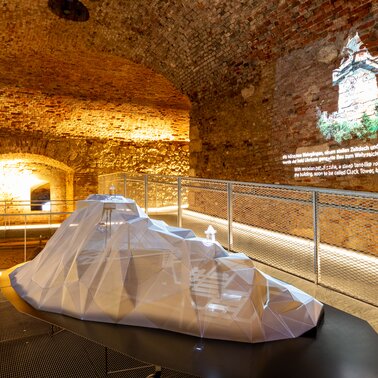 Schlossbergmodell im Graz Museum Schlossberg