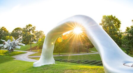 Skulptur im Österreichischen Skulpturenpark Premstätten | © Region Graz | Mias Photoart