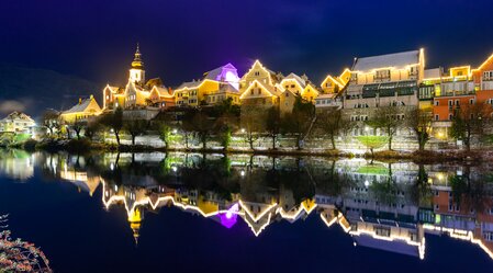 Skyline von Frohnleiten im Advent | © Region Graz | Harry Schiffer