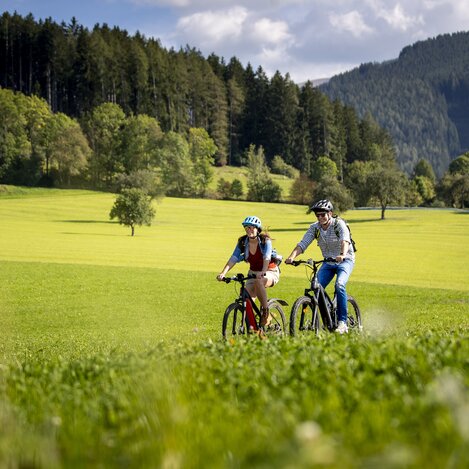 Biking in Autumn | © Erlebnisregion Murtal | Tom Lamm