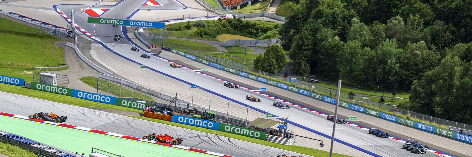 F1 GP AUT Kurve 3 Overview | © Red Bull Ring  | Lucas Pripfl - Red Bull Ring