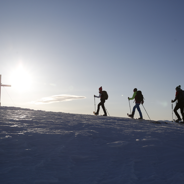 Snowshoeing