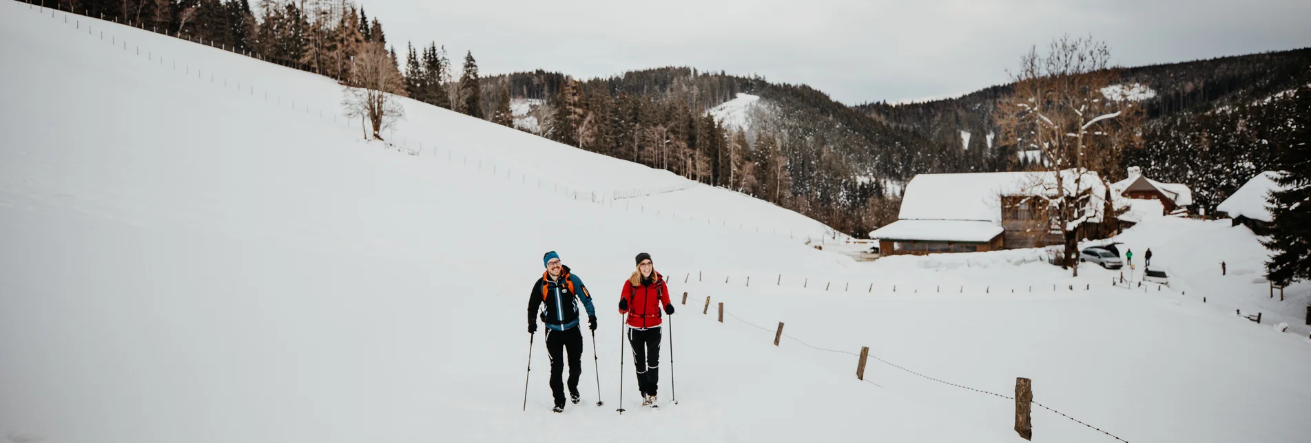 Winter hiking on the Alpl | © TV Hochsteiermark | nicoleseiser.at