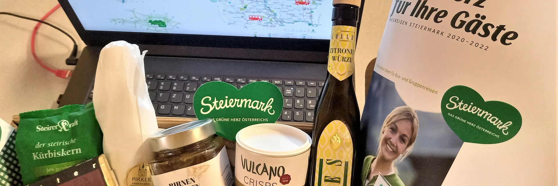 Jeder Webinar-Teilnehmer bekam ein Genuss-Paket zugeschickt | © Busreisen Steiermark | Gabriele Grandl | © Busreisen Steiermark