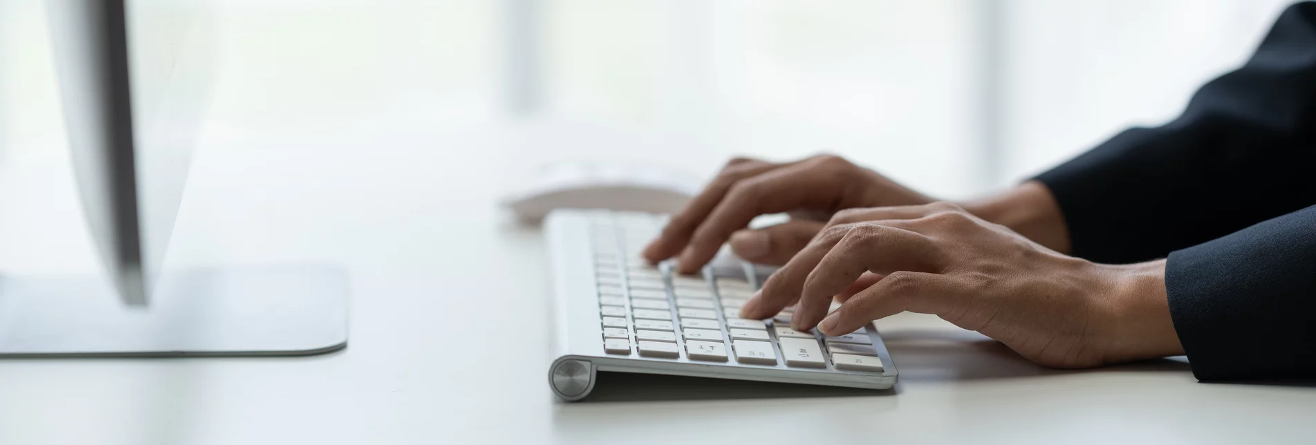 Competent businesswoman working with laptop computer recording data check documents while talking to customers online concept of a call center and customer service office | © AdobeStock | Phimwilai