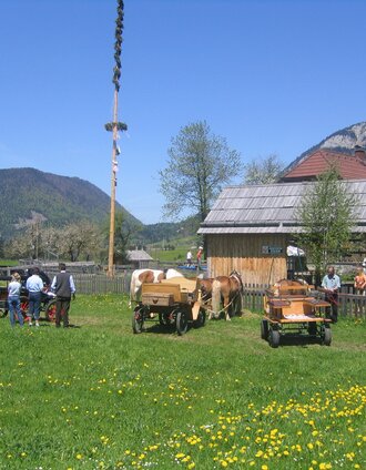 Bei der Jausenstation Stieger | © Reitgemeinschaft Ausseerland