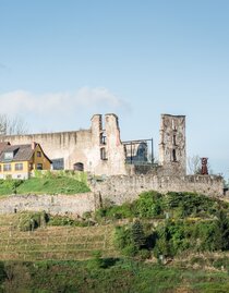 Blick auf die Burgruine Obervoitsberg | © Stadtgemeinde Voitsberg | Dieter Sajovic | © Stadtgemeinde Voitsberg