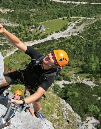 Siega Klettersteig in der Silberkarklamm | Tourismusverband Schladming-Dachstein | © Erlebnisregion Schladming-Dachstein