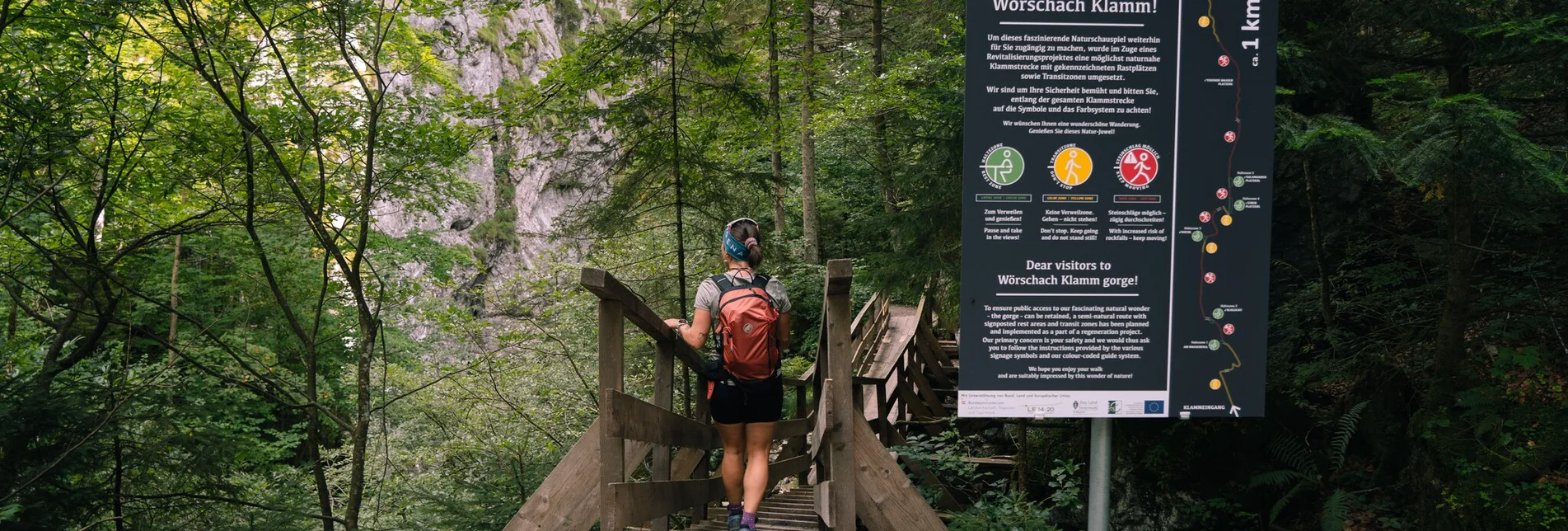 Wanderung Spechtensee - durch die Wörschachklamm - Touren-Impression #1