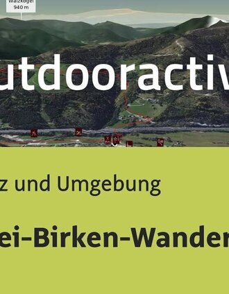 Wanderung in Graz und Umgebung: Drei-Birken-Wanderung | © Outdooractive – 3D Videos