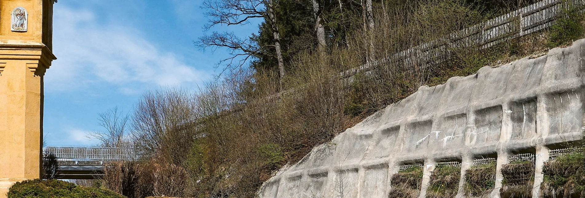 Pilgrim Walk Martyrdom columns and the apse niches of the parish church | Meditative hike 1 - Touren-Impression #1 | © Tourismusverband Murau