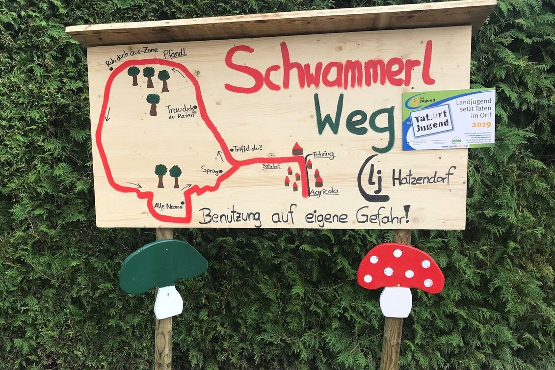 Hiking Route Mushroom trail Hatzendorf (Schwammerlweg) - Touren-Impression #1 | © Landjugend Hatzendorf