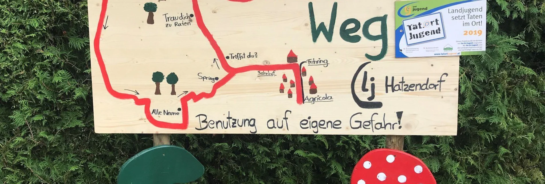 Hiking route Mushroom trail Hatzendorf (Schwammerlweg) - Touren-Impression #1 | © Landjugend Hatzendorf