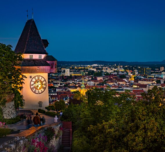 Uhrturm Graz | © Graz Tourismus | Werner Krug | © Graz Tourismus