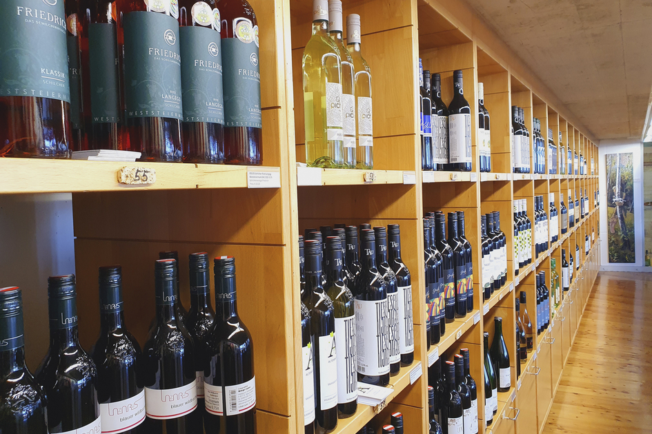 Gesamtsteirische Vinothek in St. Anna/Aigen | © STG | Günther Steininger