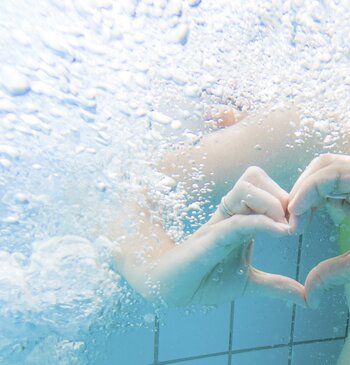 Baden mit Herz