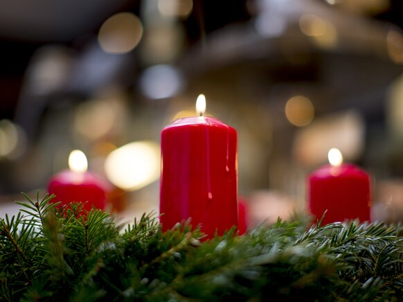 Adventzeit: Adventkranz