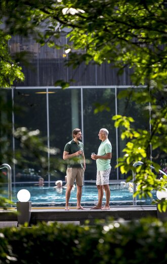Trinkkur beim KURHAUS Bad Gleichenberg 