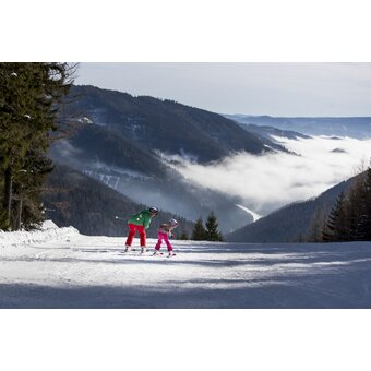 Skifahrer-Nachwuchs auf der Brunnalm | © STG | Tom Lamm