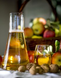 Apfel-Stillleben an der steirischen Apfelstraße