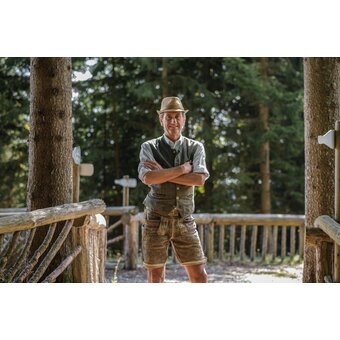 Karl Wenzel, "Vater" des Bründlweges | © STG | Elena Egger