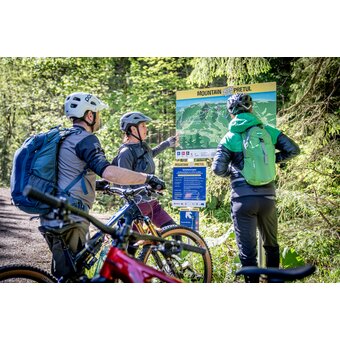 Unterwegs im Wind & Bike Park Pretul | © STG | Jesse Streibl