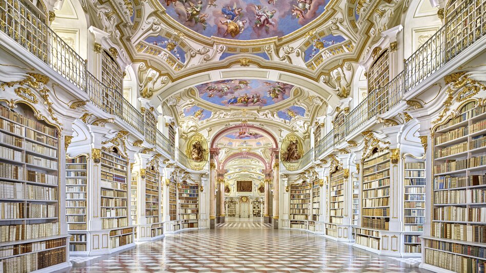 Weltgrößte Klosterbibliothek im Stift Admont