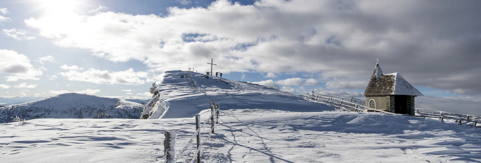 Skitour to the Frauenalpe with Apollonia-chapel | © Steiermark Tourismus | Tom Lamm